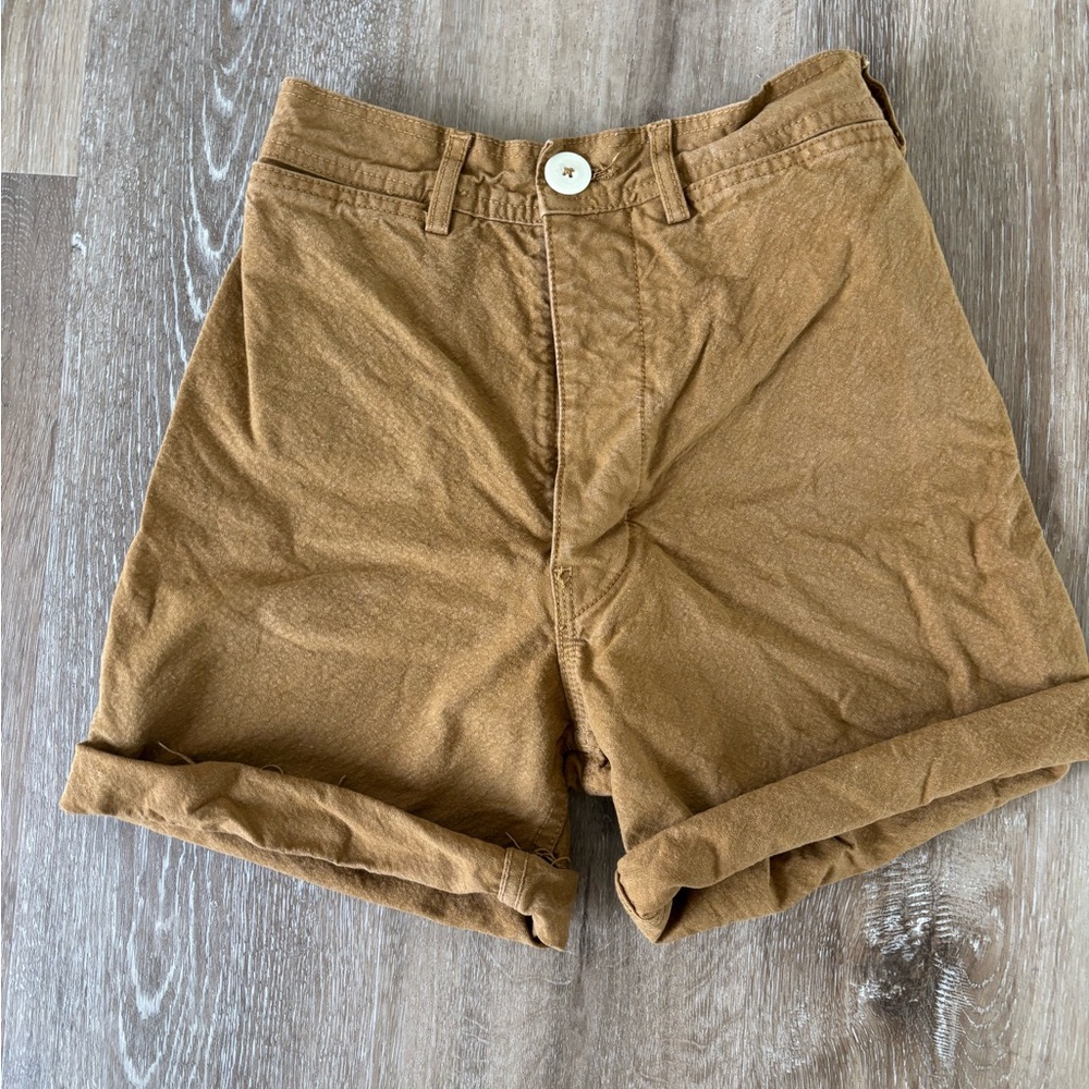 Jesse Kamm shorts in tobacco